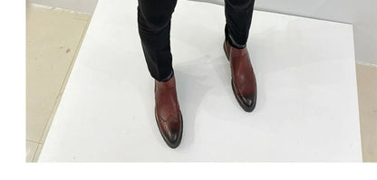 2025 Spring and Summer New Men's Casual Business Dress Pants Fashion Social Solid Wedding Party Suit Pants Slim Fit Suit Pants