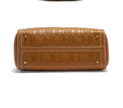 Women's Boston Bag Autumn Winter New Collection Letter Design Texture Shoulder Bags