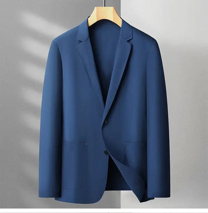 Sunscreen Jacket Blazer - Men's Fashionable Lightweight Business Casual Versatile Casual Cool and Light Thin Elastic Blazer