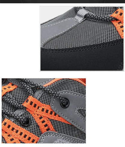 Work shoes with steel toe anti puncture work safety sneakers work man safety shoes anti-slip boots indestructible shoes for men