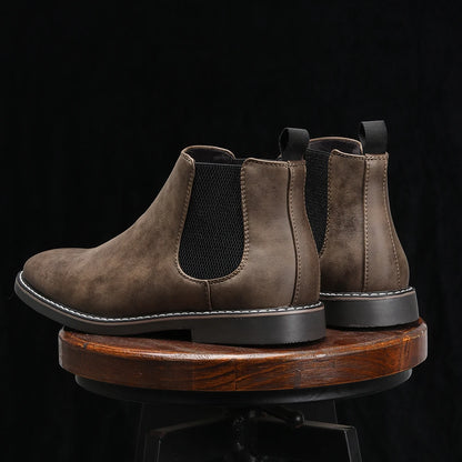 40~46 Men Chelsea Boots Brand Retro Comfortable Fashion Men Boots