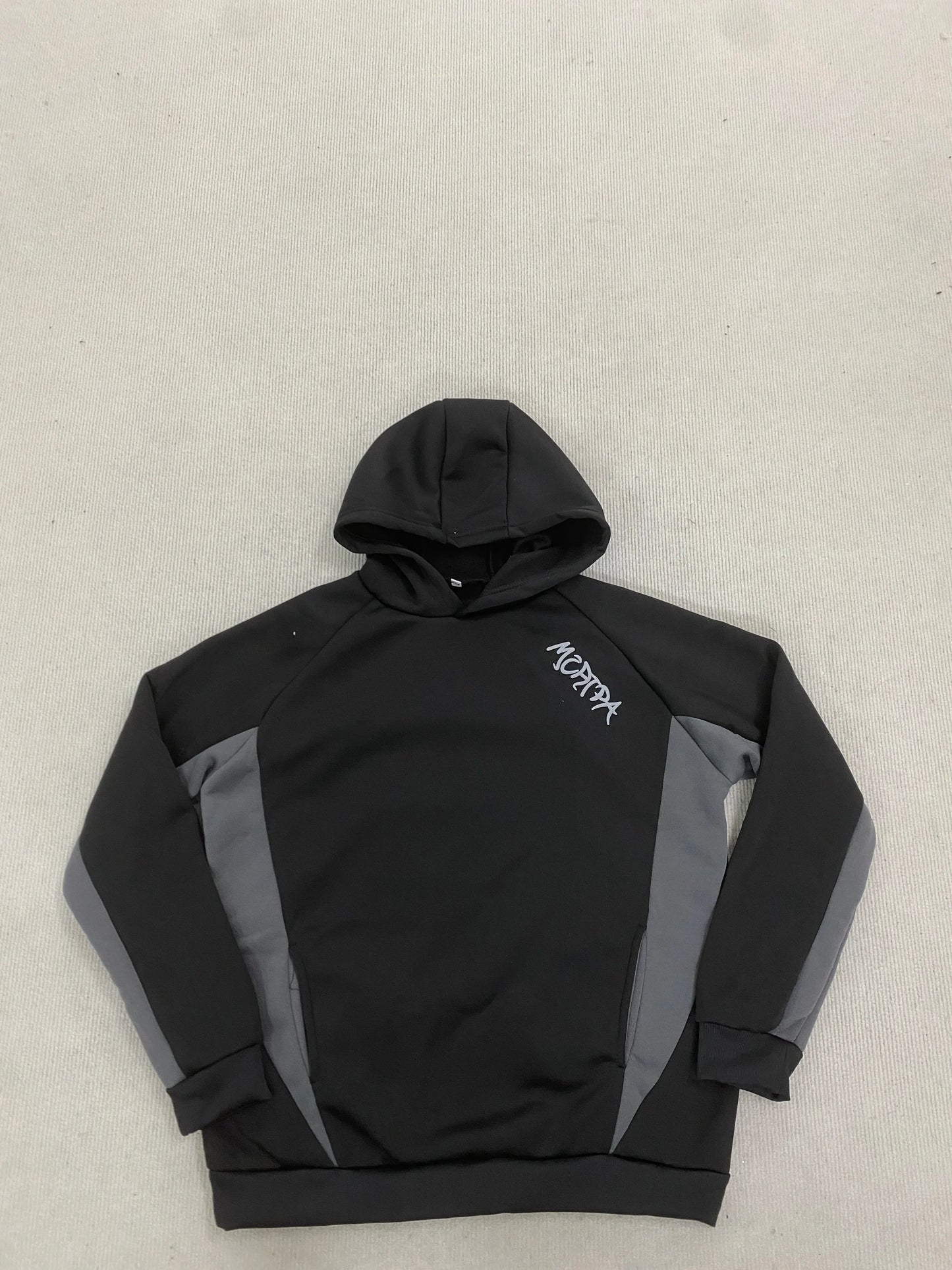 Autumn and winter new trendy men's and women's high street Japanese casual sports letter hooded sweatshirt and pants set