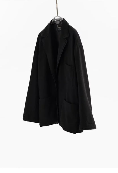Australian Wool~Woolen Coat, Lightweight Lapel Collar, Straight Silhouette Blazer, Women's New Winter Style