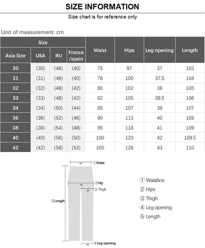 Spring Summer Thin Men's Classic Jeans Elastic Loose Straight Cotton Casual Denim Trousers Brand Clothing Business Male Pants