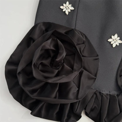 Women Sexy Ruffles Summer Clothing 2025 New Sleeveless Bandage Dress Club Party Mini Dresses