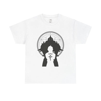 Classic Japan Anime FULLMETAL ALCHEMIST Manga Graphic Print T-shirt Men Women New Fashion O-neck Cotton Tee Oversized Casual Top