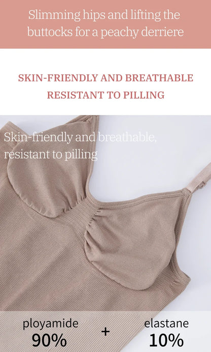Seamless Low Back Bodysuit Shapewear Women Butt Lifter Smooth Body Shaper Backless Slimming Sheath Flat Belly Corset Underwear