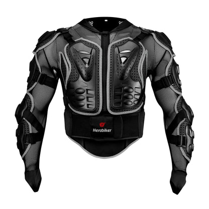 5XL Motorcycle Jackets Men's Full Body Armor Protection Jackets Motocross Enduro Racing Moto Protective Equipment Clothes
