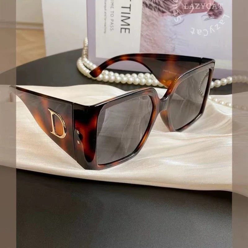 2026 New Polarized Cat Eye Sunglasses Women Driving Travel Luxury Letters Sun Glasses Ladies Unisex Eyewears Gafas De Sol UV400