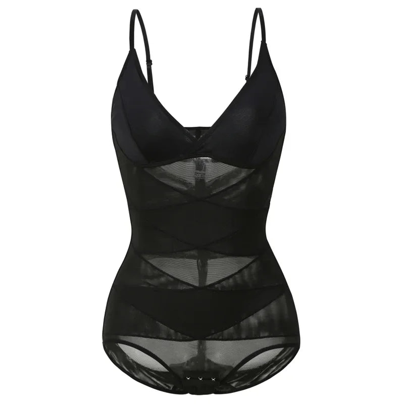Bodysuit Shapewear Women Full Body Shaper Tummy Control Hip Butt Lifter Corset Camisole Slimming Waist Trainer Underwear