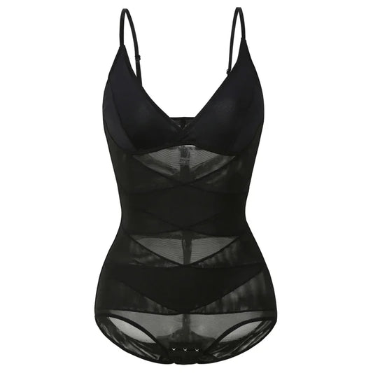 Bodysuit Shapewear Women Full Body Shaper Tummy Control Hip Butt Lifter Corset Camisole Slimming Waist Trainer Underwear