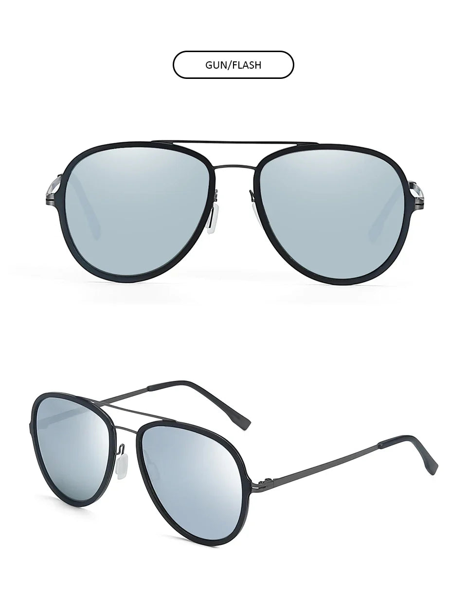 UV400 Protection Urltra-Light Sunglasses for Women Male Classic Sports Driving Polarized Pilot Sun Glasses