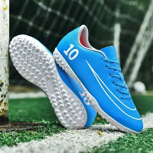 New Men Football Boots Professional Soccer Shoes Training Outdoor Adult Kids Ultralight TF/FG Sports Shoes Futsal High-quality
