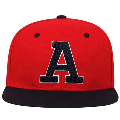 Unisex Simple Letter A Embroidery Hip-hop Hats Outdoor Adjustable Casual Baseball Caps Sunscreen Hat