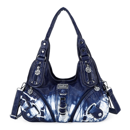 Vintage Women Handbags Shoulder Bag Top-handle Handbag Fashion Vintage Dumpling Pack Shoulder Bag Tote Bag Hobos Large Purse