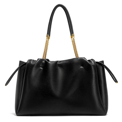 Women's Handbag 2026 Spring New Large Capacity Black Tote Bag Women's Commuting Storage Bag