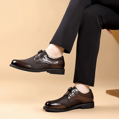 Classic Leisure Business Footwear Male 2025 New  Loafers Mens Oxford Shoes Leisure Walking Shoes Handmade Casual Leather Shoes