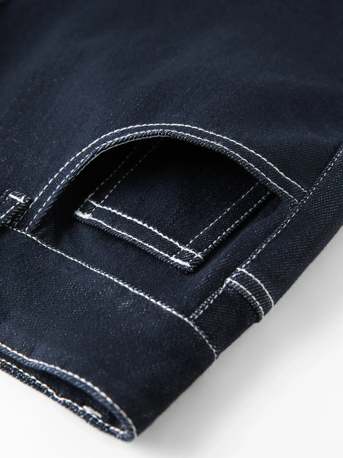Elastic Waist Straight Slim Flared Jeans for Women 2025 Autumn New Arrival Y2K Chic Style Cotton Soft Jeans 25FS13143