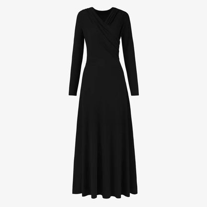 AS SS26 Flowy elegance wrap Maxi dress lightweight fabric flattering dressy woman clothes