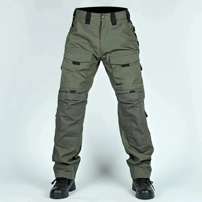 Men Tactical Pants Quick Dry Milit Multi-Pocket Cargo Pants Casual Trousers Wear-Resistant Workwear Traning Hunting Pants Loose