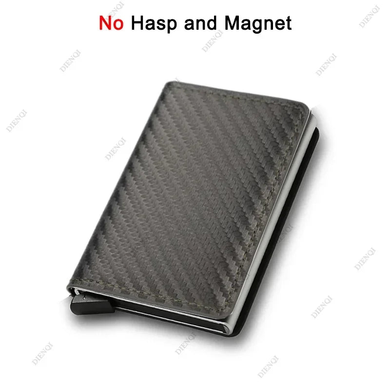Top Quality Wallets Men Money Bag Mini Purse Male Vintage Brown Leather Rfid Card Holder Wallet Small Smart Wallet Pocket Walet