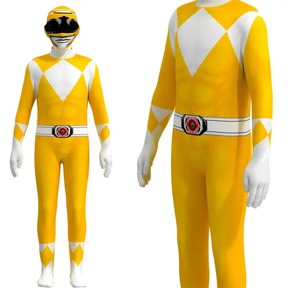 Power Samurai Sentai Shinkenger Rangers Costume Superhero Cosplay Halloween Birthday Party Jumpsuit Zentai Suit