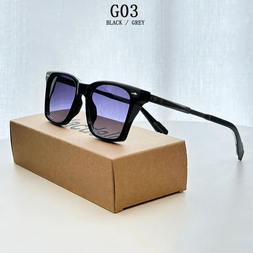 Fashion Sunglasses Women 2025 Vintage Square Sunglass Men Retro Glasses Dropshipping Gafas De Sol Hombre Lunette Soleil Femme