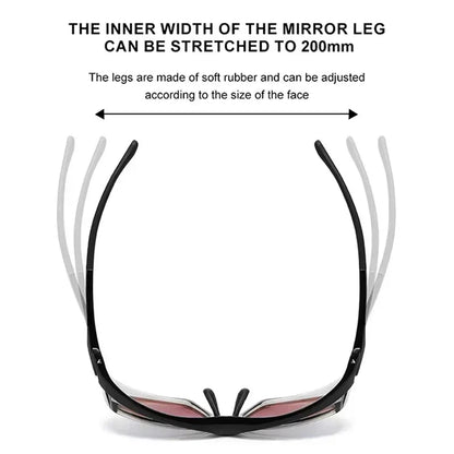 Sports Running Sunglasses Men Mountaineering Wind  Sand TR90 Polarized Sunglasses Safety Eyewear Customizable Prescription