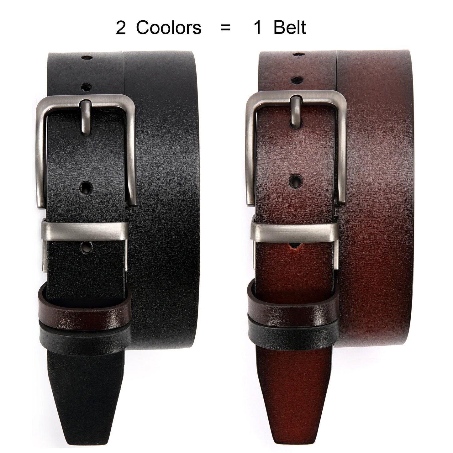 Mens Leather Belt  High Quality Leather Belt Men Male Genuine Leather Strap Luxury Pin Buckle Jeans For Men Men Accessori