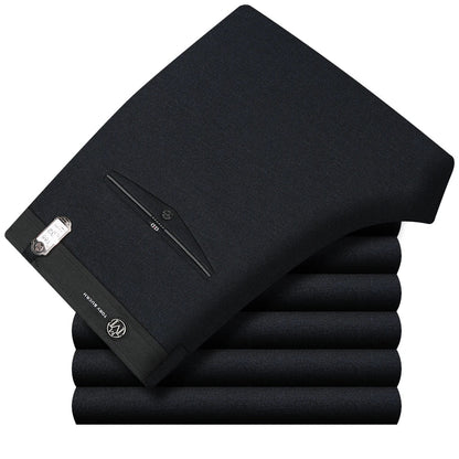 Mens Suit Pants Summer Thin Men Dress Pants Straight Business Office Mens Formal Pants Big Size Classic Trousers Male