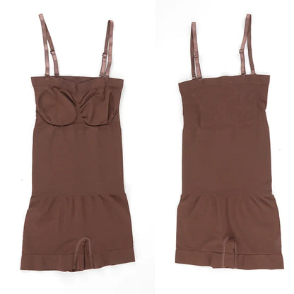 New Strapless Bodysuit Off Shoulder Tube Top Women Shorts Shapewear Tummy Control Body Shaper Sexy Fajas Skinny Underwear