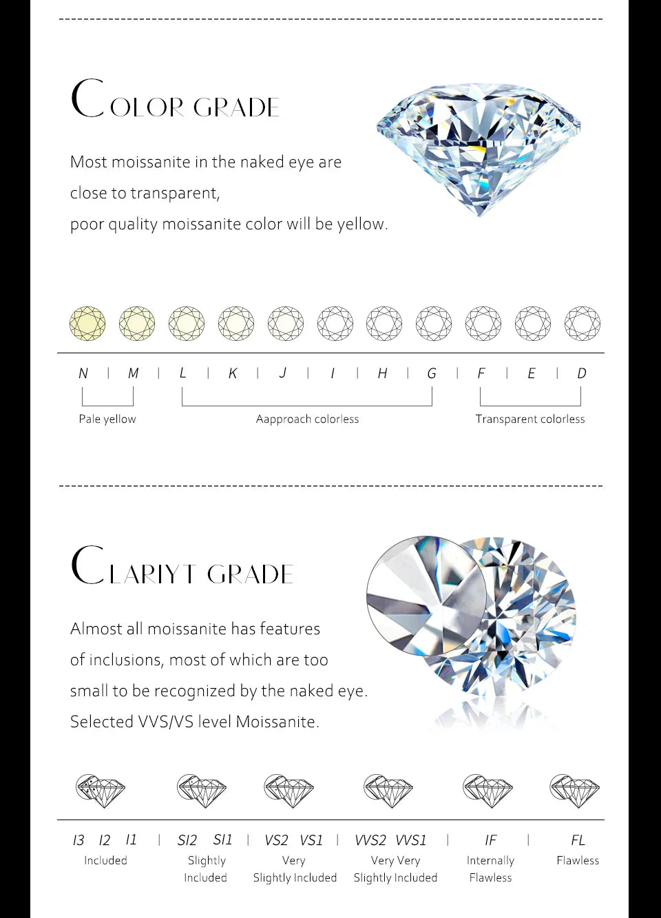 Moissanite Hool Earrings 925 Sterling Silver Passed the Diamond Test Wedding Earrings for Women Gift Fine Jewelry Band