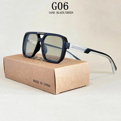 Square Sunglass Men Vacation Fashion Glasses Vintage Sunglasses Women 2025 Gafas De Sol Hombre Lunette Soleil Femme Dropshipping