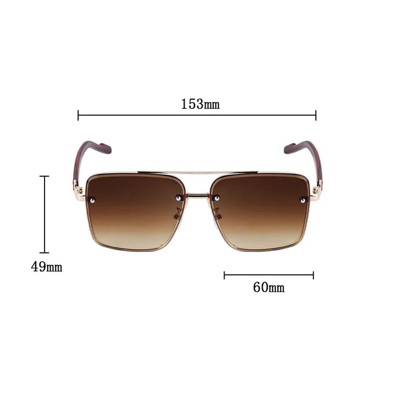 2024 Square Sunglasses For Men Vintage Sunglasses Women Trendy Vintage Fashion Glasses Dropshipping Gafas De Sol Hombre Okulary