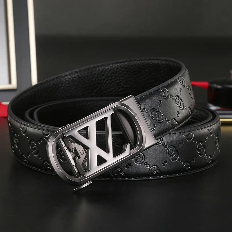 High Quality Luxury Brand Designer Suit pants Belts Male Automatic Buckle Men belts Leather Belt for men Strap for Jeans
