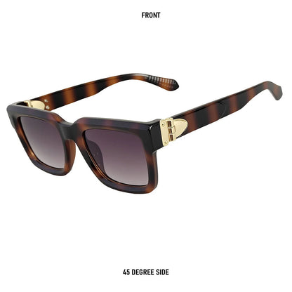 2026 Square Sunglass Men UV400 Protection Vintage Retro Sunglasses Women Trendy Luxury Fashion Glasses Gafas De Sol Hombre Vasos