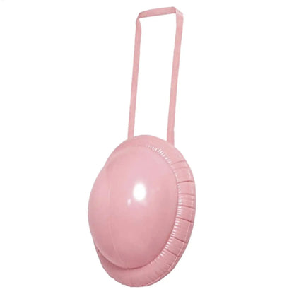 Inflatable Pregnant Belly Fake Beer Belly Christmas Santa Claus Belly for Halloween Cosplay Dress Stage Show Role-playing Props