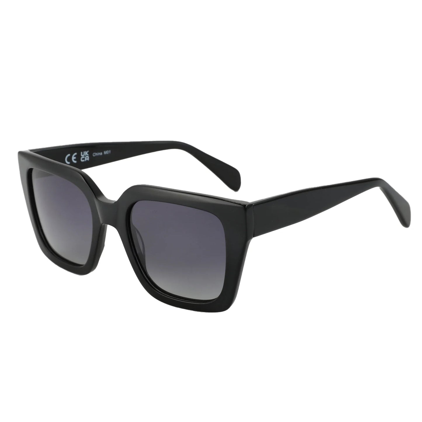 Trend Square Polarized Sunglasses Women Uv400 Protection Shade Ultra Light Acetate Fashion Sun Glasses ZS6217