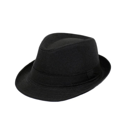 Summer Fedoras for Men Middle old aged Cap Linen Panama Solid  Jazz Hat Cowboy  Men's Women's  British Party Sun Hat