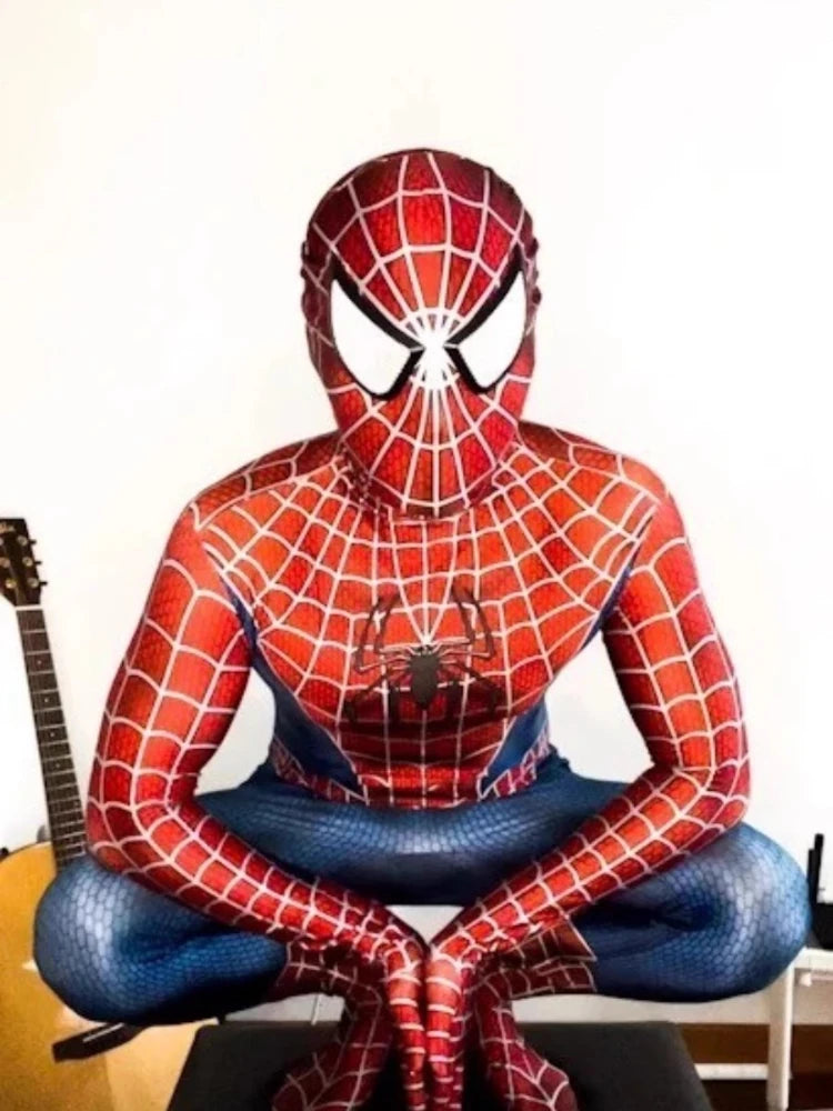 2025 Spiderman Costume Adult Superhero Spider Remy Toby Spider Man Cosplay Costume Bodysuit Halloween Men Women Costume