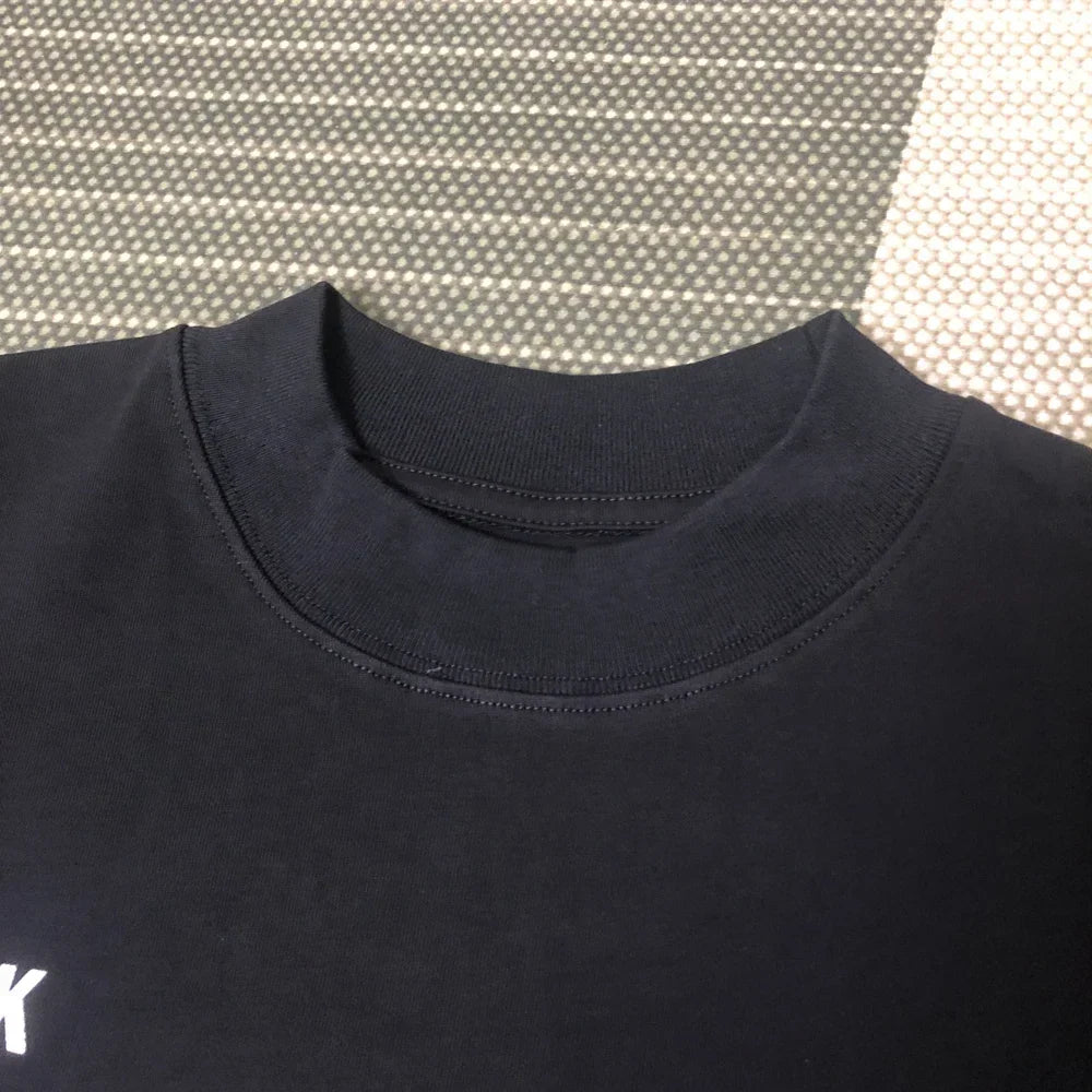T Shirt For Men Kanye West DONDA Streetwear Quality Clothing Loose Oversized Cotton Tops Tee For Men Unisex