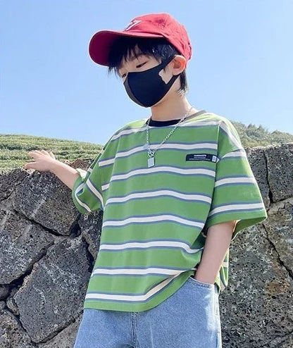 8 To 10 Year Old Boy Clothes Kids Set Junior Boys' Summer Clothing Children's Outfit 2025 Baby Boy's From 4 Years Shorts T-shirt