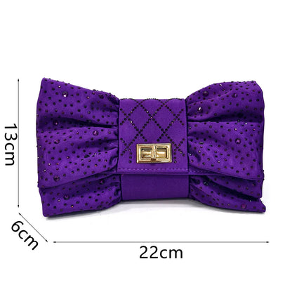 2025 New Summer Collection Stylish Italian Women’s Shoes and Bag Set in Gold Colour - Comfortable Mid Heels With Rhinestones