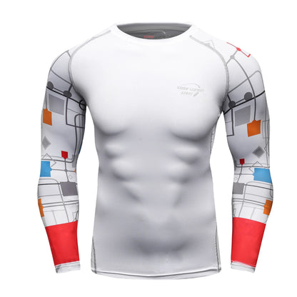 Cody Clothes Full Sleeve White Rashguards For Swimwear Anti -uv Sunscreen T Shirt Boxing Trainning Wear Bjj Jiu Jitsu Rash Guard