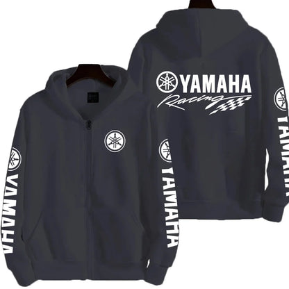 Logo Motorcycle Racing Team Men Zipper Hoodie 2026 New Fashion Women Sweatshirt Spring Autumn Sports Couple Jackets Coat