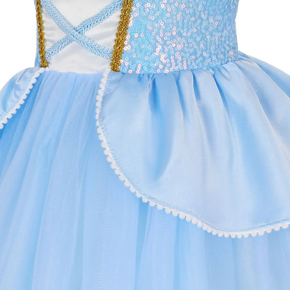 Girl Dresses Princess Cosplay Dress Up Costumes Carnival Party Princess Costumes Kids Birthday Dresses Party Dresses For Girls