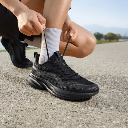 Wear-resistant Comfortable Shock Absorb Lightweight stable Breathable Male Jogging Sneakers 672612223F
