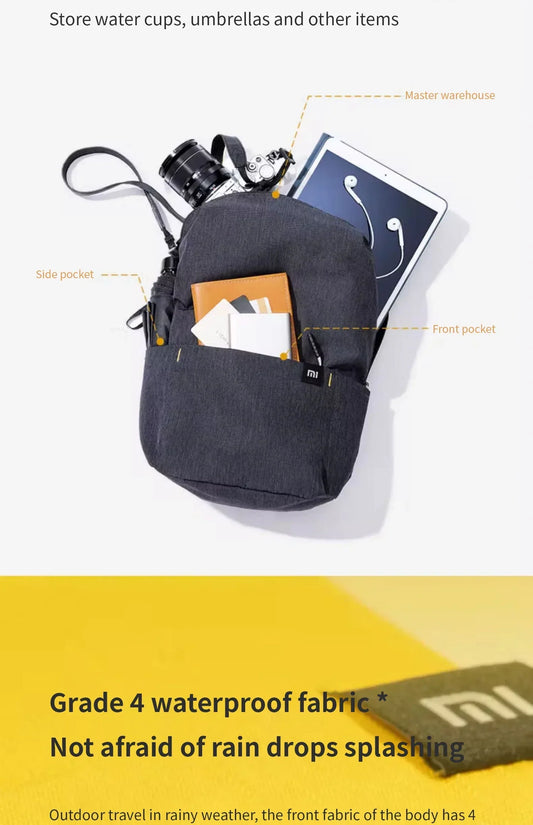 colorful small backpack men's and women's shoulder bag outdoor waterproof ultra-lightweight student portable sports bag