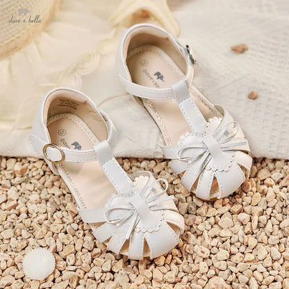 Girls Summer Sandals Children Fashion Shoes Soft Cool Breathable Princess Sweet Party Baby Casual Sandals DB2251120-A