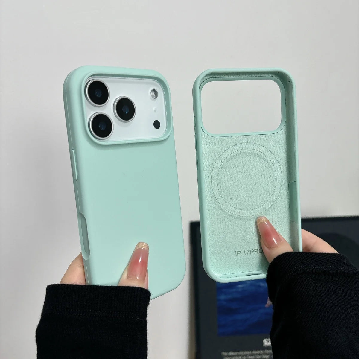 Liquid Silicone For Magsafe Phone Case For iPhone 17 16 15 14 13  Pro Max Plus Magnetic Wireless Charge Cover